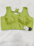 Plain Cotton Silk Mix Designer Blouse