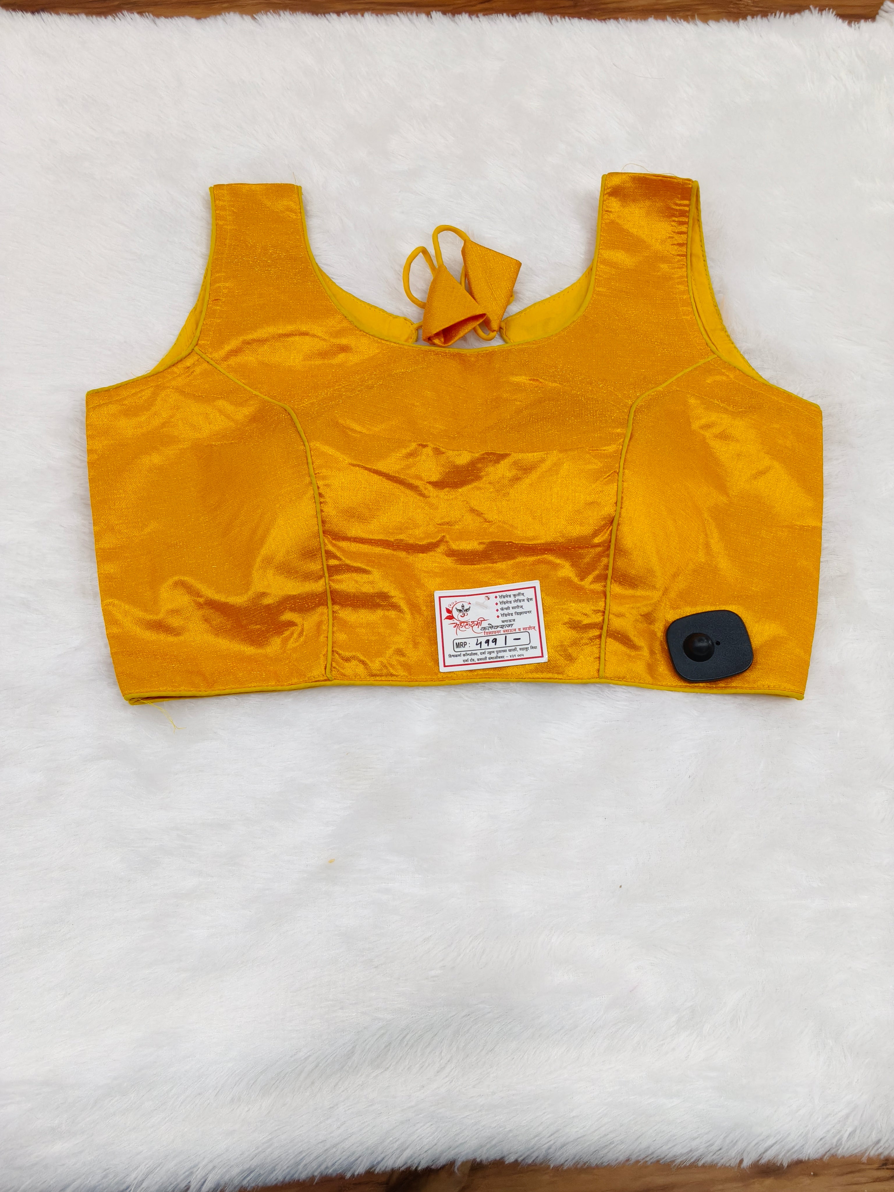 Plain Cotton Silk Mix Designer Blouse