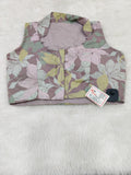 Premium Pastel Floral Pure Cotton Designer Blouse – Collared Neck