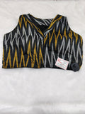 Ikkat Cotton Designer Blouse