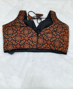 Premium Ajrak Cotton Designer Blouse