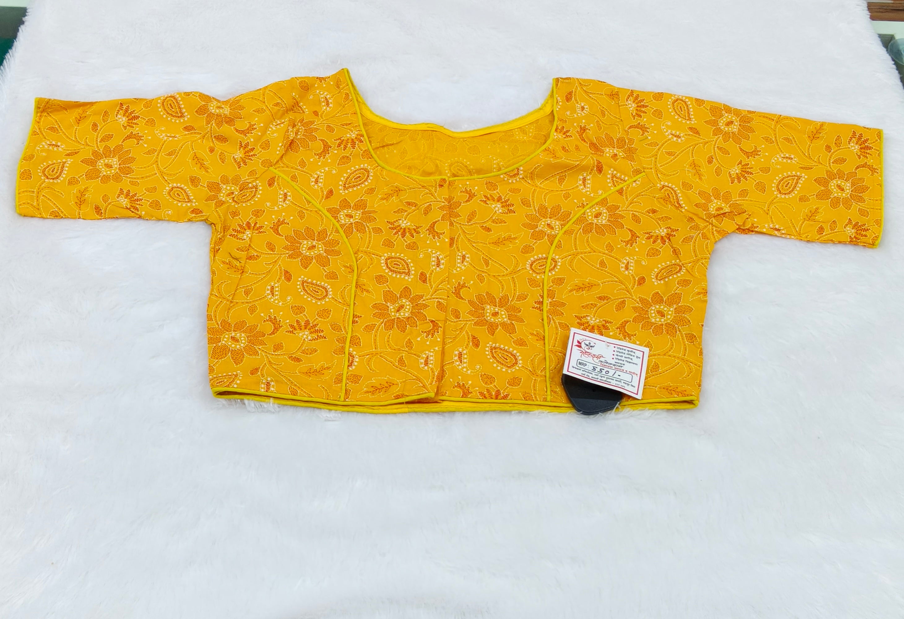 Printed Pure Cotton Designer Blouse