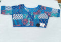 Multicolor Pure Cotton Designer Blouse