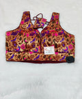 Golden Copper Paithani Brocade Silk Designer Saree Blouse | Readymade